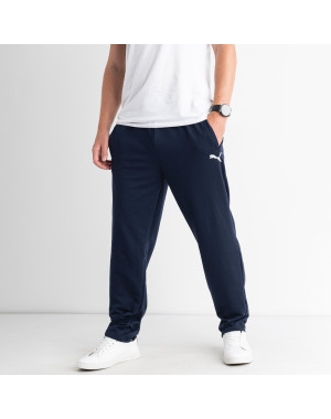 2408-2 СИНИЕ спортивные брюки мужские батальные ( 5 ед. размеры: 56.58.60.62.64)