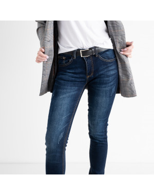 8008 FASHION джинсы женские синие стрейчевые (6 ед.размеры: 25.26.27.28.29.30)