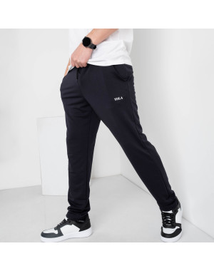 6480-4 ТЕМНО-СИНИЕ Yola спортивные брюки мужские батальные из двунитки (4 ед. размеры: 52.54.56.58)