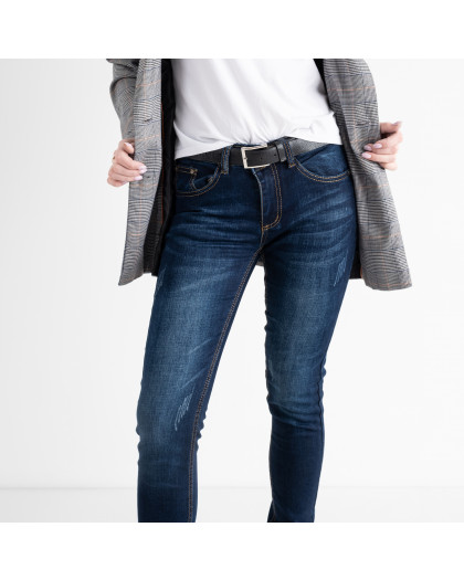 8008 FASHION джинсы женские синие стрейчевые (6 ед.размеры: 25.26.27.28.29.30) Fashion