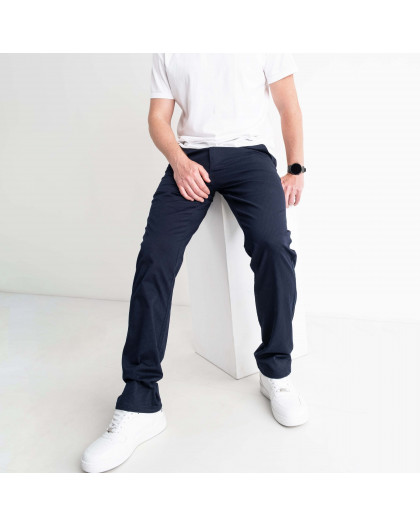 0060-1 Disvocas брюки мужские синие стрейчевые (8 ед. размеры: 29.30.31.32.33.34.36.38) Disvocas