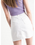 0002-752 Arox юбка на пуговицах белая котоновая (4 ед. размеры: 34.36.38.40): артикул 1118976
