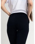 1466-1 ЧЕРНЫЕ Yola спортивные штаны женские из двунитки (4 ед. размеры: S.M.L.XL): артикул 1132418