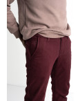 2551 Varxdar бордовые брюки  мужские стрейчевые на флисе  (7 ед. размеры: 28.29.30.31.32.33.34): артикул 1126768
