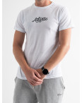 2312-10 БЕЛАЯ футболка мужская котоновая (5 ед .размеры : S.M.L.XL.2XL): артикул 1129354