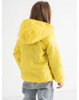 2857-6 ЖЕЛТАЯ куртка детская на девочку от 4-х до 8-ми лет (5 ед. размеры: 98.104.110.116.122): артикул 1130669