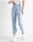 0019-3 ГОЛУБЫЕ X&D спортивные брюки женские из двунитки ( 6 ед. размеры : S.M.L.XL.2XL.3XL): артикул 1128983