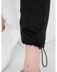 0017-1 X&D ЧЕРНЫЕ спортивные брюки женские из двунитки (6 ед. размеры : S.M.L.XL.2XL.3XL): артикул 1135541