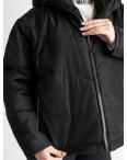 0048-1 ЧЁРНАЯ 5`th Avenue куртка женская на синтепоне с капюшоном (3 ед. размеры: 42.44.46): артикул 1139089