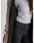 0075-3 МОККО куртка женская удлиненная из экокожи на синтепоне (3 ед.размеры: 42.44.46): артикул 1131647