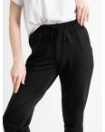 0021-1 ЧЕРНЫЕ спортивные брюки женские из турецкой двунитки ( 4 ед.размеры: S.M.L.XL): артикул 1132958