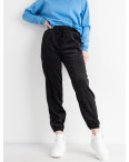 4520-1 YOLA ЧЕРНЫЕ вельветовые спортивные брюки женские (4 ед.размеры: S.M.L.XL): артикул 1133155