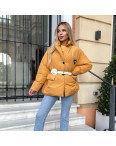 8020-8 TREND ЖЕЛТАЯ куртка женская на синтепоне (2 ед. размеры: M.L): артикул 1137425