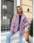 8020-4 TREND ФИОЛЕТОВАЯ куртка женская на синтепоне (2 ед. размеры: M.L): артикул 1137449