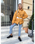 8020-8 TREND ЖЕЛТАЯ куртка женская на синтепоне (2 ед. размеры: M.L): артикул 1137425