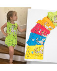 1624-01 платье на девочку 2-6 лет с принтом микс из 3-х цветов (5 ед. размеры: 6/2.8/2.10): артикул 1121114