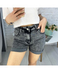 0094-1 CL Relucky шорты джинсовые женские серые стрейчевые ( 6 ед. размеры: 25.26.27.28.29.30) : артикул 1128909