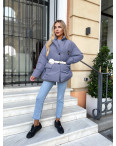 8020-2 TREND СИНЯЯ куртка женская на синтепоне (2 ед. размеры: M.L): артикул 1137450