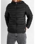 11002-13 ЧЕРНАЯ куртка мужская на синтепоне (3 ед. размеры:.L.XL.2XL): артикул 1133227