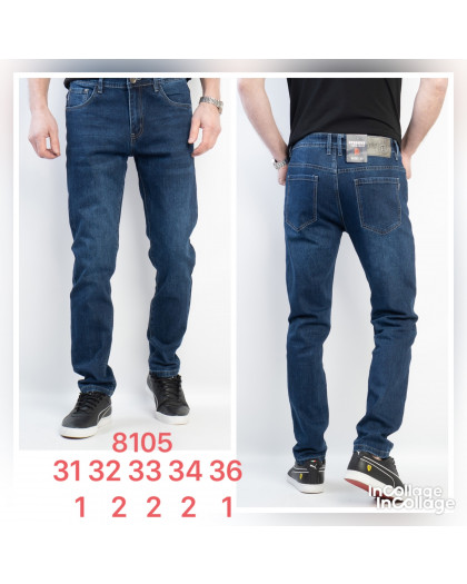 8105 # синие мужские джинсы (RTROOSS, стрейч, 8 ед. размеры норма: 31. 32. 32. 33. 33. 34. 34. 36) выдача на следующий день                RTROOSS