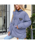 8020-2 TREND СИНЯЯ куртка женская на синтепоне (2 ед. размеры: M.L): артикул 1137450