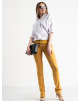 0021-104 Larex брюки женские желтые котоновые (4 ед. размеры: 36.38.40.42): артикул 1119006