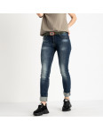 9095-B-520 Colibri джинсы полубатальные женские темно-синие стрейчевые (6 ед. размеры: 28.29.30.31.32.33): артикул 1118808