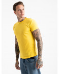 2600-6 желтая футболка мужская (4 ед. размеры: M.L.XL.2XL): артикул 1120878