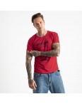 2604-3 красная футболка мужская с принтом (4 ед. размеры: M.L.XL.2XL): артикул 1120915