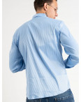 19203 IFFA голубая рубашка в серебрянную полоску (2 ед. размеры: L/2): артикул 1118469