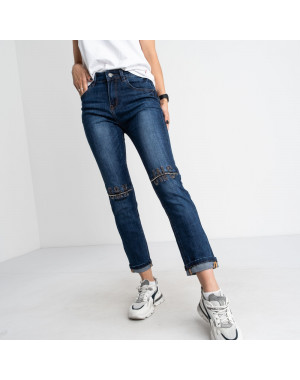 9013 OK&OK джинсы женские синие стрейчевые (6 ед. размеры: 25.26.27.28.29.30)