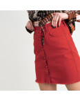 0402 Arox юбка джинсовая красная котоновая (4 ед. размеры: 34.36.38.40): артикул 1118533