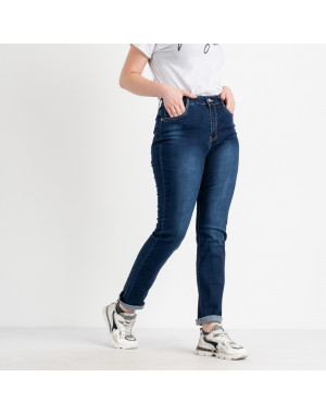 0639 Vindasion джинсы женские батальные синие стрейчевые (6 ед.размеры: 32.34.36.38.40.42)
