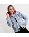 0652 New Jeans  куртка джинсовая женская  (6 ед. размеры: XS.S.M.L.XL.XXL): артикул 1117688