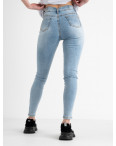 0644 New Jeans американка голубая стрейчевая (6 ед. размеры: 25.26.27.28.29.30): артикул 1117676