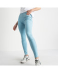 8039-9 Yimeite светло-голубые брюки полубатальные женские стрейчевые (6 ед. размеры: 28.29.30.31.32.33): артикул 1121609