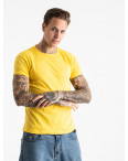 2600-6 желтая футболка мужская (4 ед. размеры: M.L.XL.2XL): артикул 1120878
