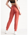 1420-4 красные спортивные штаны женские из двунитки (4 ед. размеры: S.M.L.XL): артикул 1119075