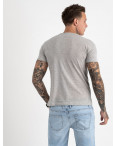2616-5 серая футболка мужская с принтом (4 ед. размеры: M.L.XL.2XL): артикул 1121029