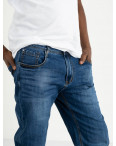 5003-02 Dsouaviet джинсы полубатальные мужские синие стрейчевые (7 ед. размеры: 32.33.34/3.38.42): артикул 1120346