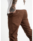 5768 LS брюки мужские темно-коричневые стрейчевые (7 ед. размеры: 28.29.30.31.32.33.34): артикул 1119377