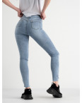 0629 New Jeans американка голубая стрейчевая  (6 ед. размеры: 25.26.27.28.29.30): артикул 1117674