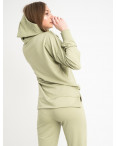 15115-21 Yola оливковый женский спортивный костюм из двунитки  (4 ед. размеры: S.M.L.XL): артикул 1121203