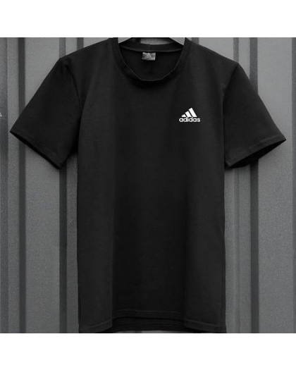 20304-1 черная мужская футболка с принтом (турецкий трикотаж, 5 ед. размеры норма: M. L. XL. 2XL. 3XL) Футболка