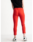 0208-7 Yimeite красные брюки женские стрейчевые (6 ед. размеры: 25.26.27.28.29.30): артикул 1119614