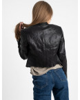 0373 куртка женская укороченная из кожзама (5 ед. размеры: S.M.L.XL.XXL): артикул 1123506