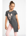 0676 футболка серая на девочку 6-8 лет (3 ед размеры: 116.122.128): артикул 1121941