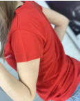 2401-3 красная футболка женская с принтом (4 ед. размеры: S.M.L.XL): артикул 1122358