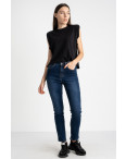 5030 New Jeans американка полубатальная синяя стрейчевая (6 ед. размеры: 28.29.30.31.32.33): артикул 1123637