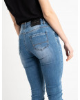 8352 Vanver джинсы женские полубатальные голубые стрейчевые (6 ед. размеры: 28.29.30.31.32.33): артикул 1118378